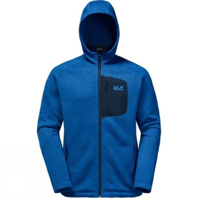 Chaquetas Jack Wolfskin Caribou Lodge Hombre Azules - Chile TIJ392106